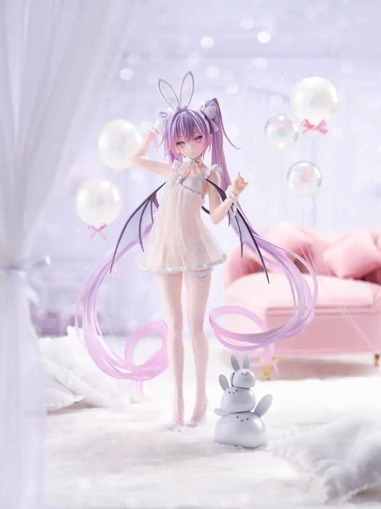 Rurudo Original Character PVC Statue 1/7 Eve Usamimi Lingerie Ver. 27 cm product photo