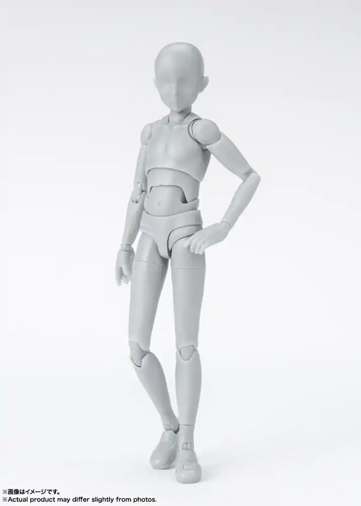 S.H. Figuarts Action Figure Body-Kun School Life Edition DX Set (Gray Color Ver.) 13 cm product photo
