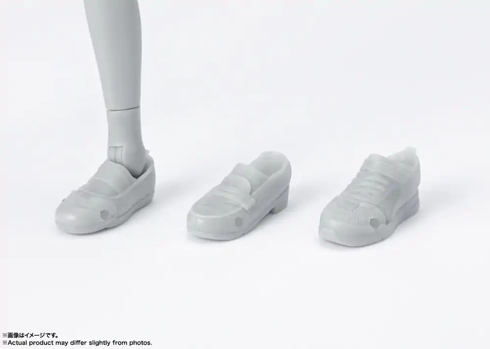 S.H. Figuarts Action Figure Body-Kun School Life Edition DX Set (Gray Color Ver.) 13 cm product photo
