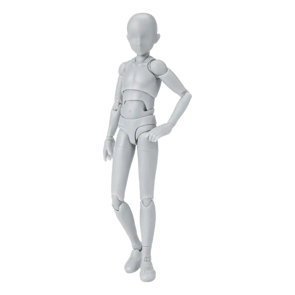 S.H. Figuarts Action Figure Body-Kun School Life Edition DX Set (Gray Color Ver.) 13 cm product photo