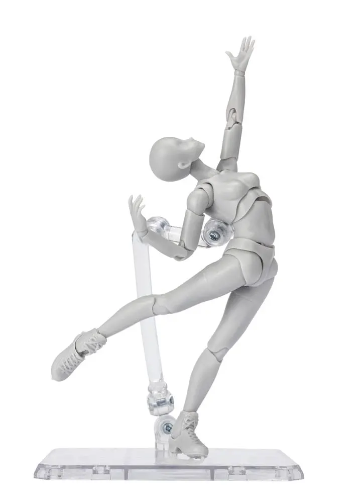 S.H. Figuarts Action Figure Body-Chan Sports Edition DX Set (Gray Color Ver.) 14 cm product photo