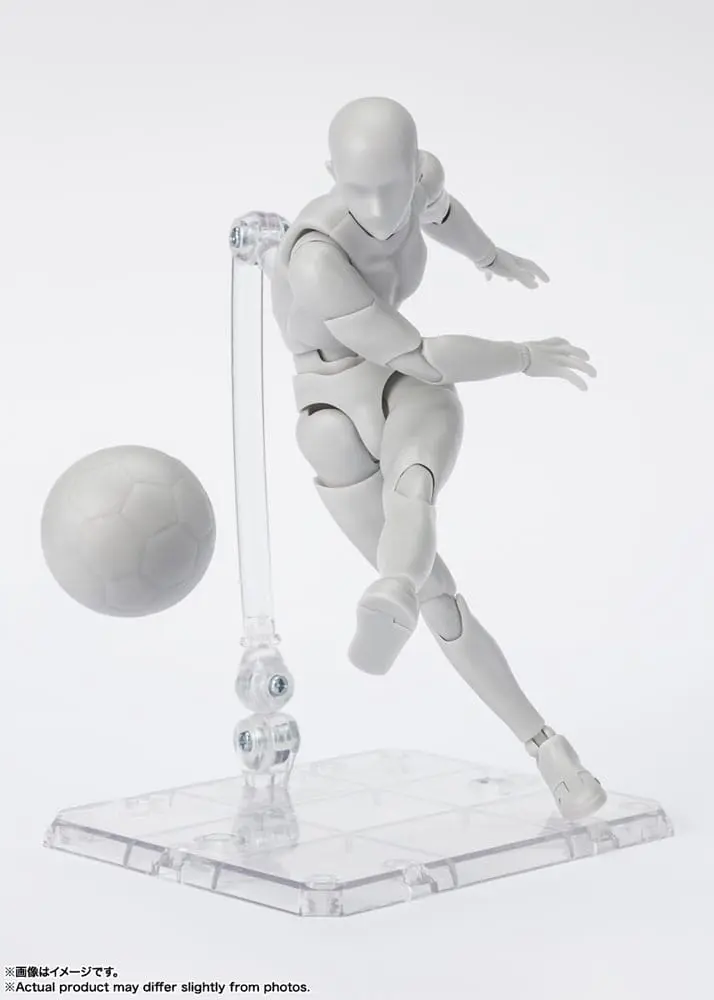 S.H. Figuarts Action Figure Body-Kun Sports Edition DX Set (Gray Color Ver.) 16 cm product photo