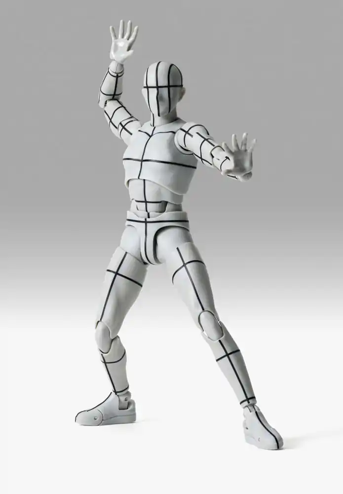 S.H.Figuarts Action Figure Body-Kun Sports Edition Wire Frame (Gray Color Ver.) 15 cm termékfotó