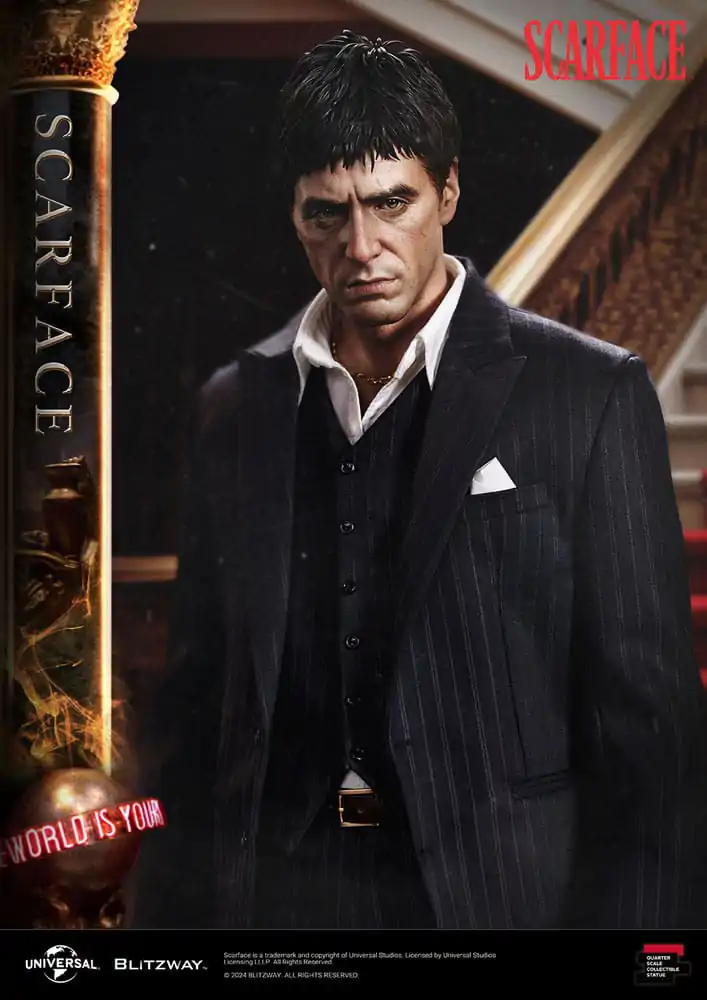 Scarface Superb Scale Statue 1/4 Tony Montana 53 cm termékfotó