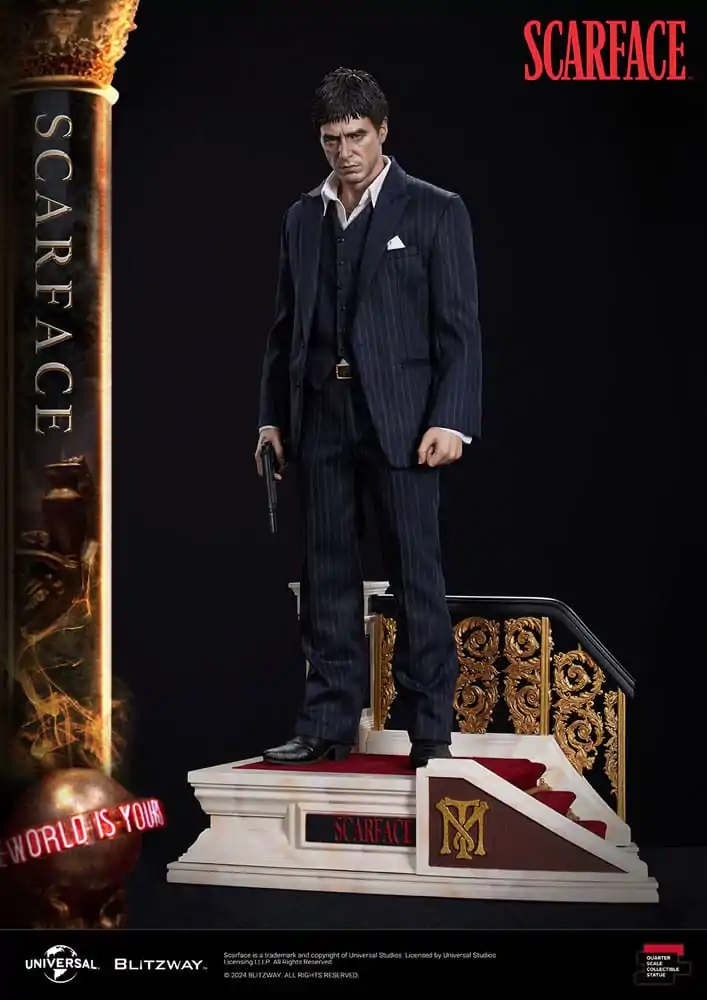 Scarface Superb Scale Statue 1/4 Tony Montana 53 cm termékfotó