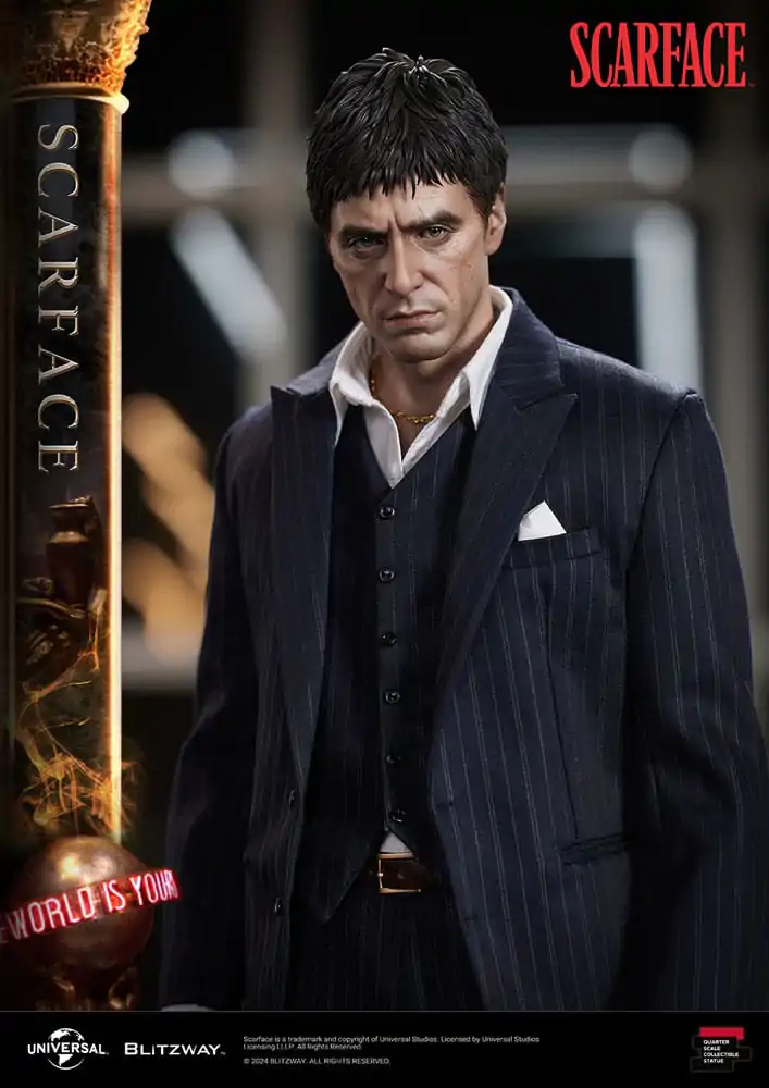 Scarface Superb Scale Statue 1/4 Tony Montana 53 cm termékfotó