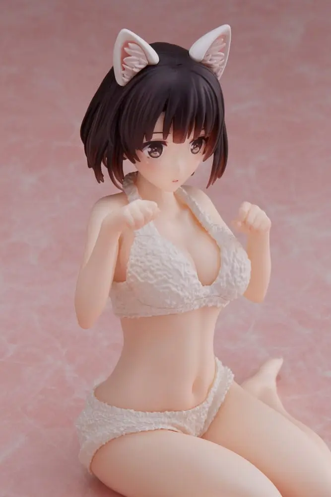 Saekano: How to Raise a Boring Girlfriend PVC Statue Megumi Kato Cat Roomwear Ver. termékfotó