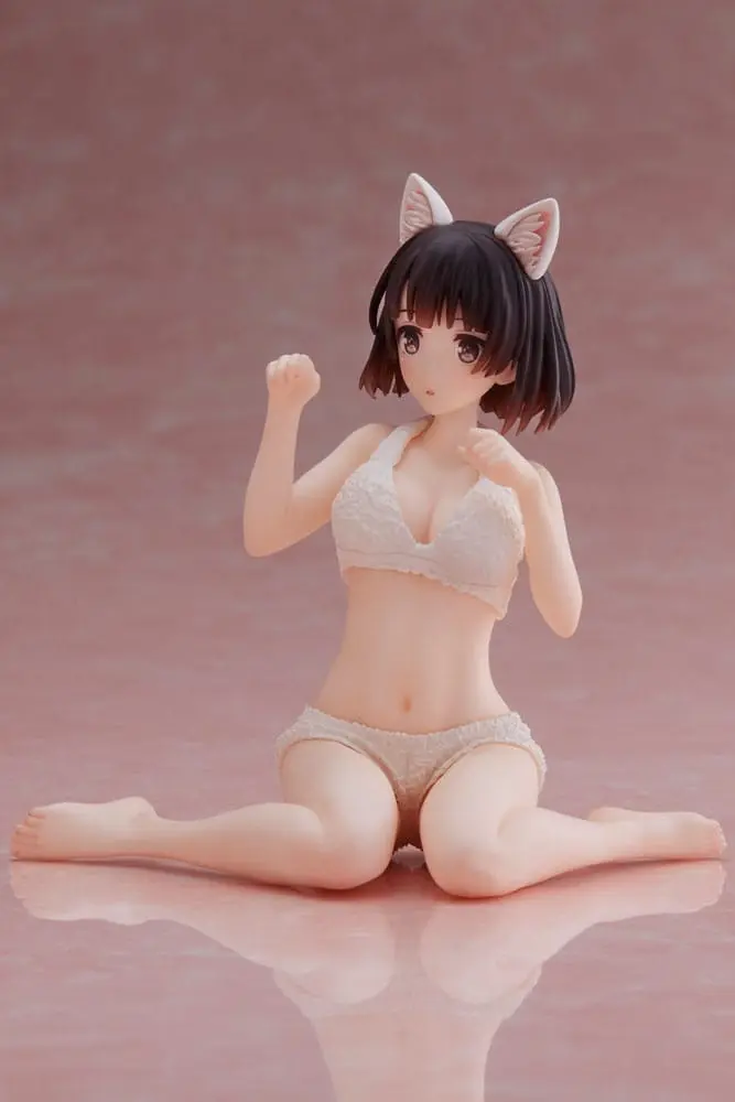 Saekano: How to Raise a Boring Girlfriend PVC Statue Megumi Kato Cat Roomwear Ver. termékfotó