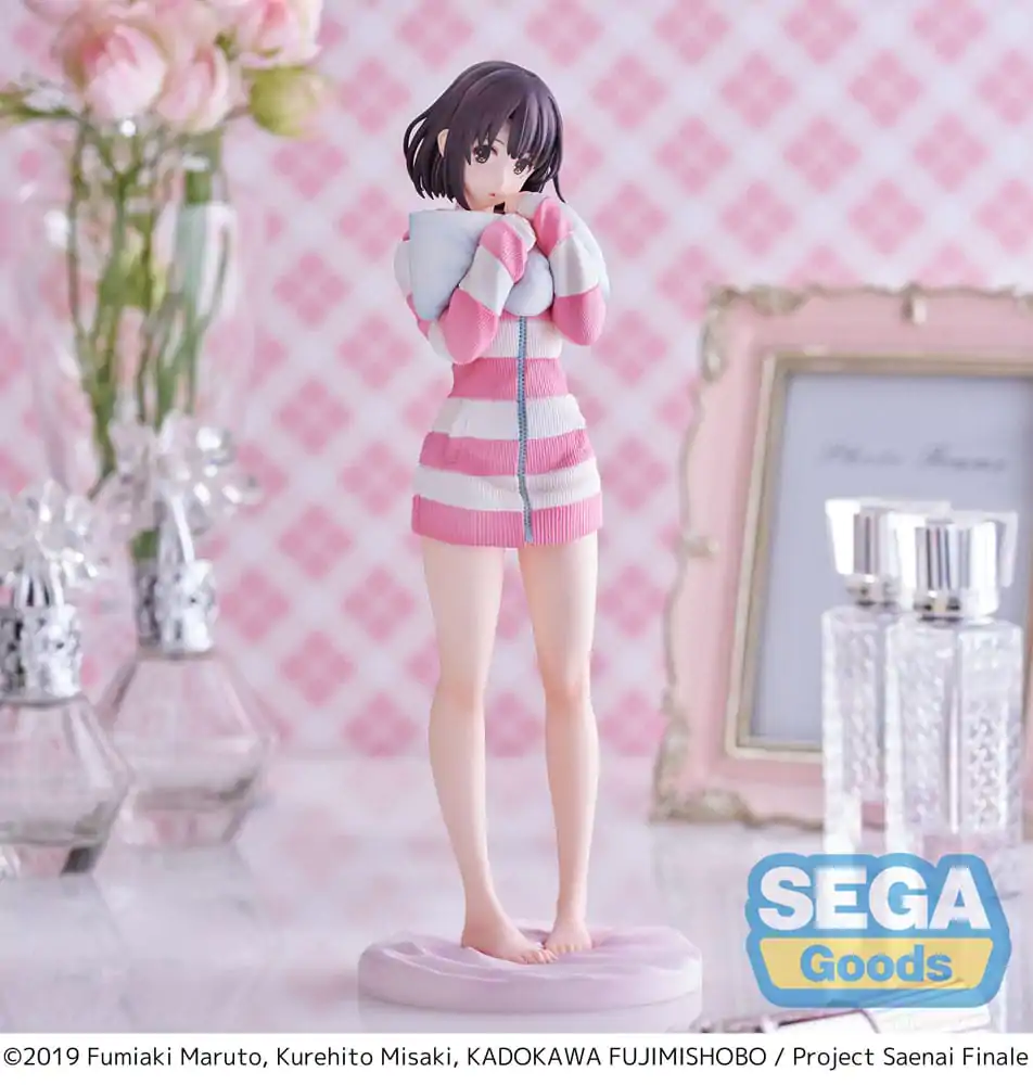 Saekano the Movie: Finale Luminasta PVC Statue Megumi Kato Pajamas Ver. 22 cm termékfotó