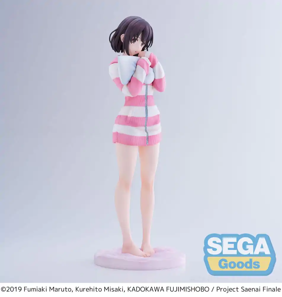 Saekano the Movie: Finale Luminasta PVC Statue Megumi Kato Pajamas Ver. 22 cm termékfotó