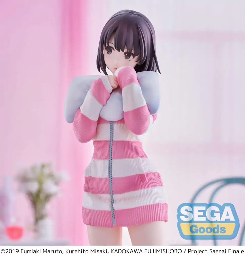 Saekano the Movie: Finale Luminasta PVC Statue Megumi Kato Pajamas Ver. 22 cm termékfotó