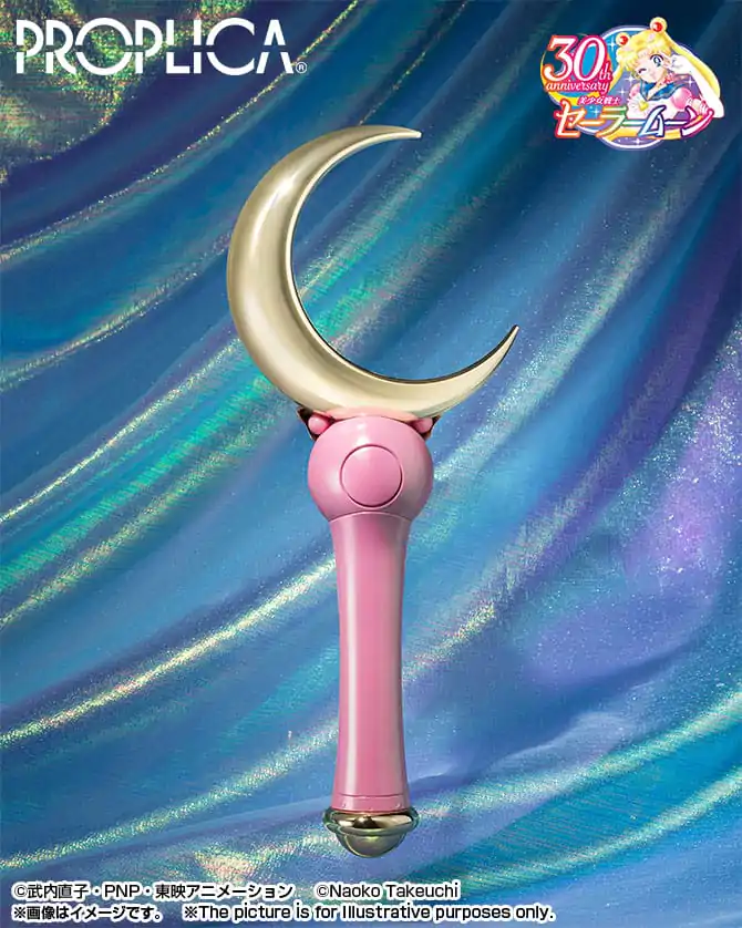 Sailor Moon Proplica Replica 1/1 Moon Stick Brilliant Color Edition 26 cm termékfotó