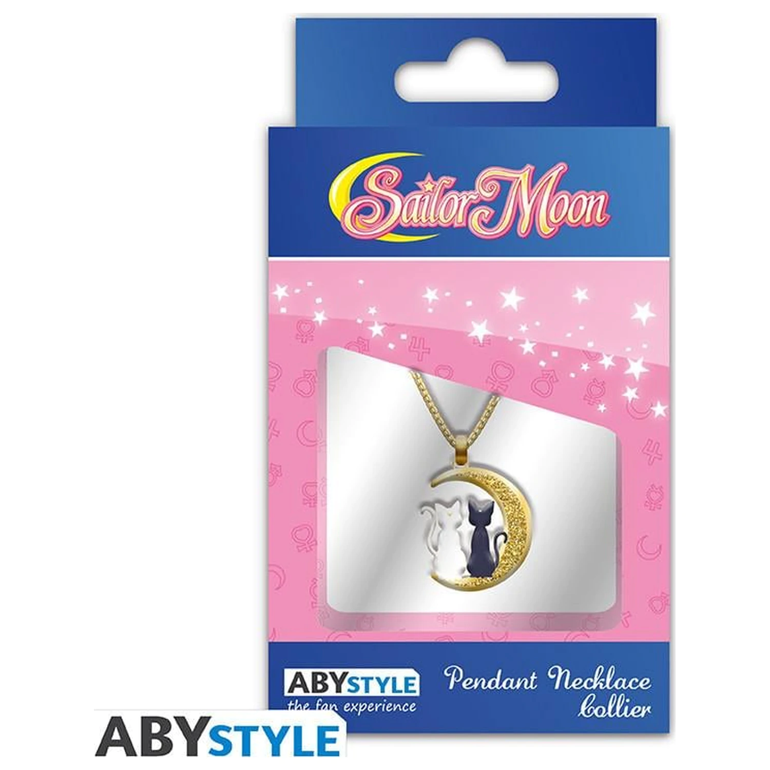 Sailor Moon Cats on the Moon nyaklánc medállal product photo