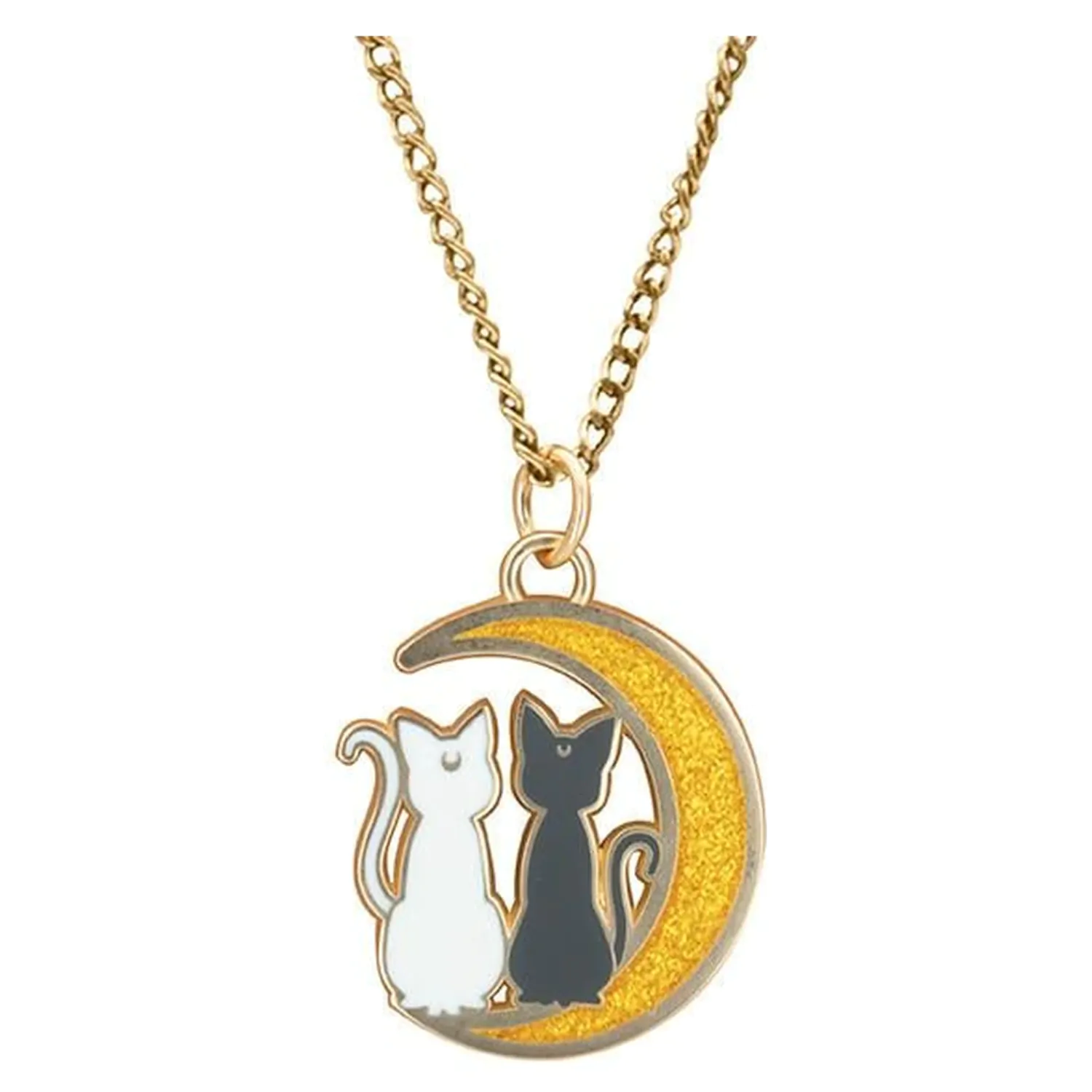Sailor Moon Cats on the Moon nyaklánc medállal product photo