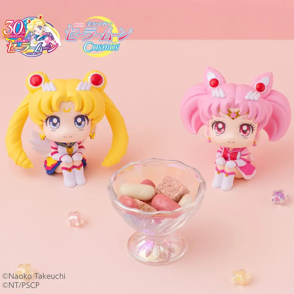 Sailor Moon Cosmos The Movie Look Look Up PVC Statues Eternal Sailor Moon & Eternal Sailor Chibi Moon LTD Ver. 11 cm termékfotó