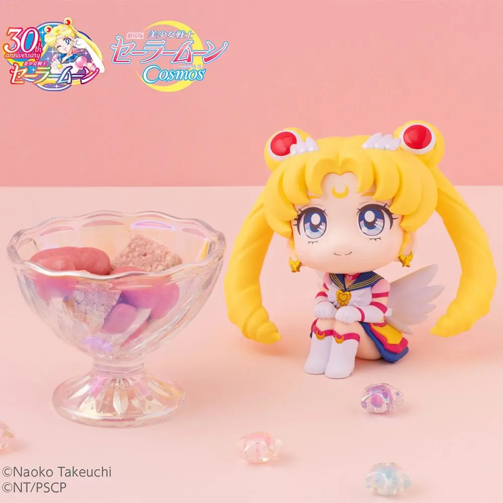 Sailor Moon Cosmos The Movie Look Look Up PVC Statues Eternal Sailor Moon & Eternal Sailor Chibi Moon LTD Ver. 11 cm termékfotó