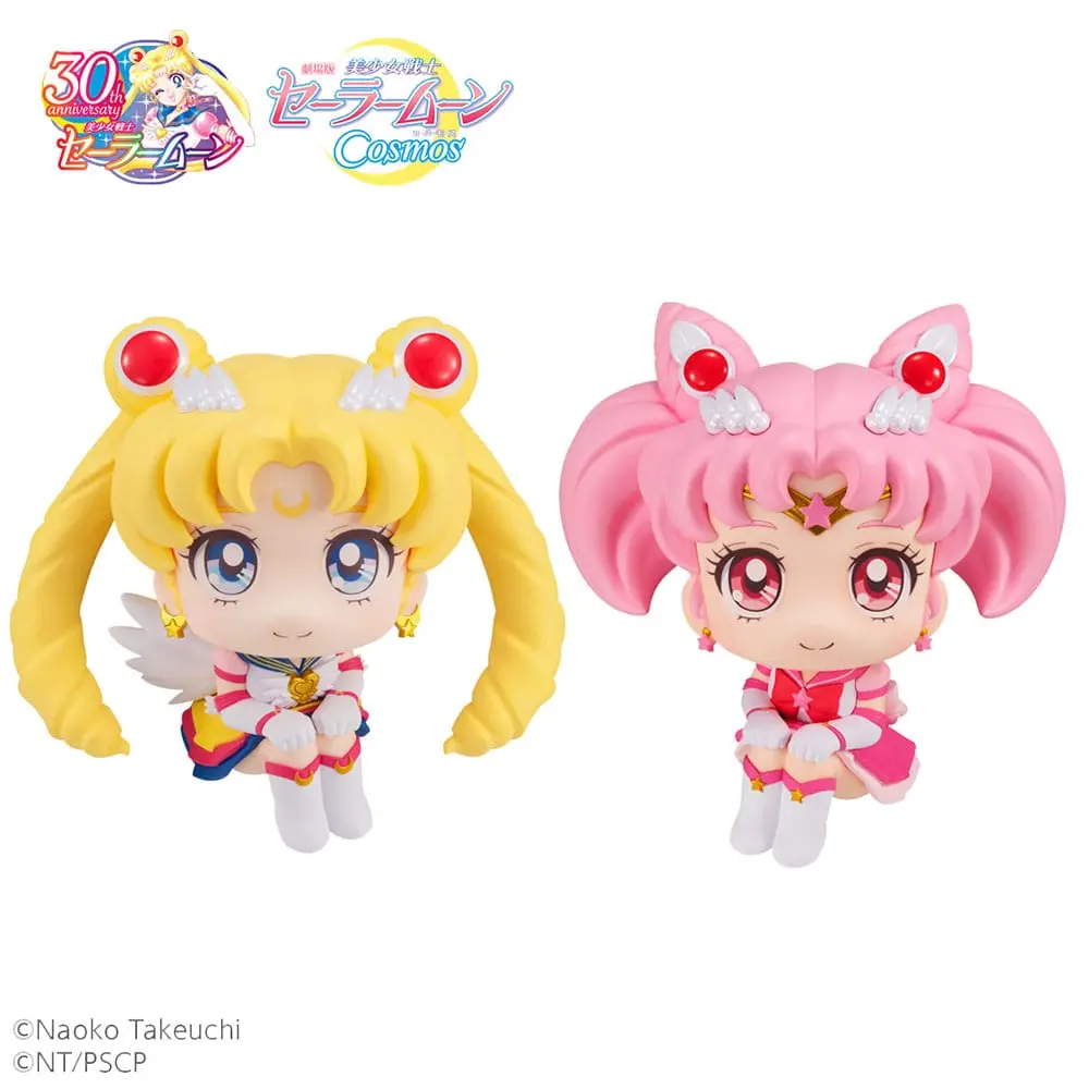 Sailor Moon Cosmos The Movie Look Look Up PVC Statues Eternal Sailor Moon & Eternal Sailor Chibi Moon LTD Ver. 11 cm termékfotó