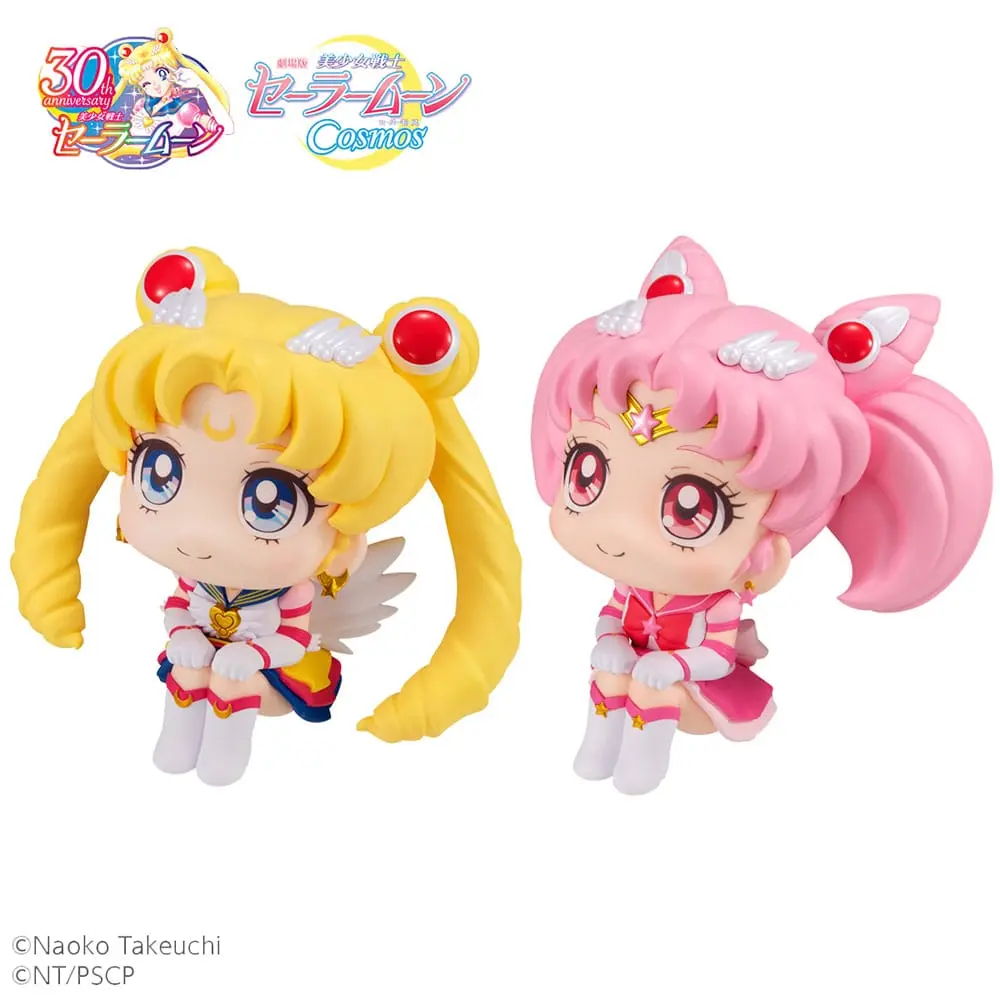 Sailor Moon Cosmos The Movie Look Look Up PVC Statues Eternal Sailor Moon & Eternal Sailor Chibi Moon LTD Ver. 11 cm termékfotó