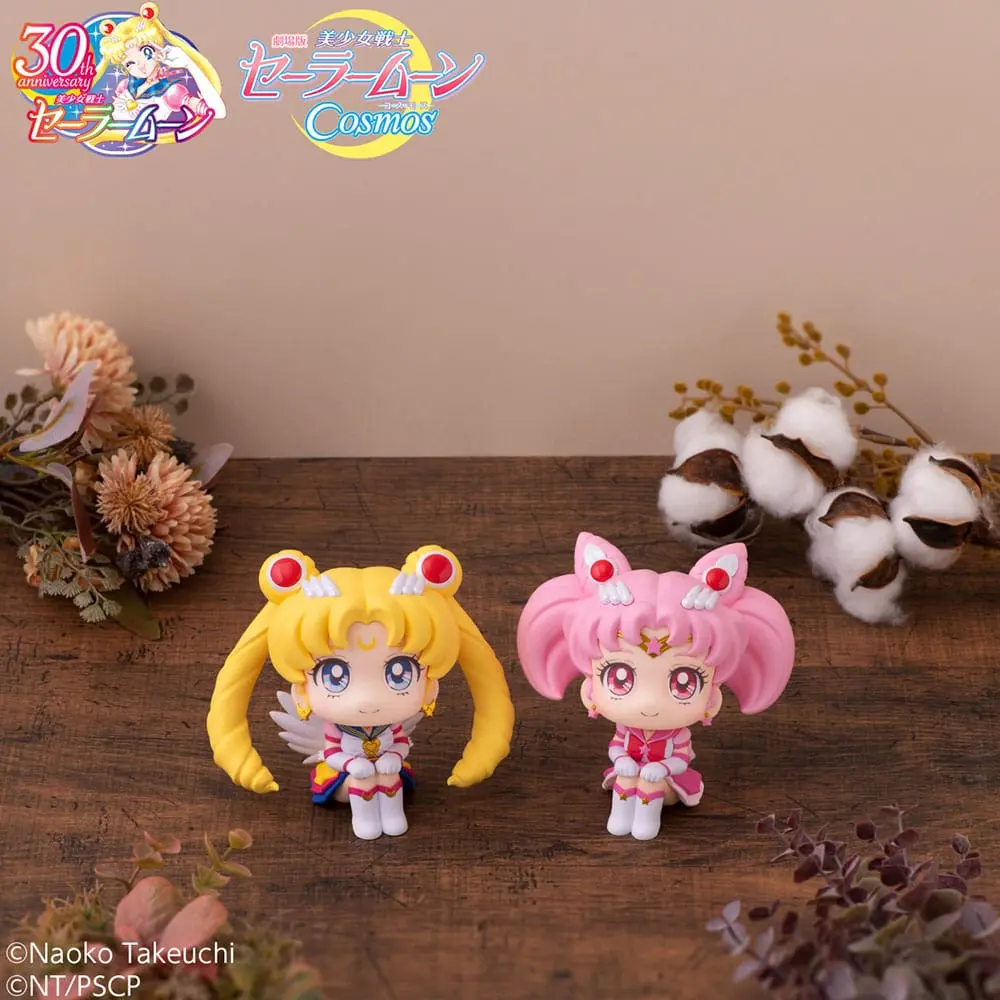 Sailor Moon Cosmos The Movie Look Look Up PVC Statues Eternal Sailor Moon & Eternal Sailor Chibi Moon LTD Ver. 11 cm termékfotó