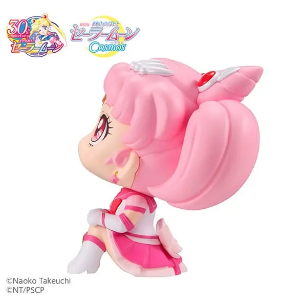 Sailor Moon Cosmos The Movie Look Up PVC Statue Eternal Sailor Chibi Moon 11 cm product photo