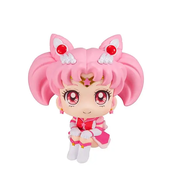 Sailor Moon Cosmos The Movie Look Up PVC Statue Eternal Sailor Chibi Moon 11 cm product photo