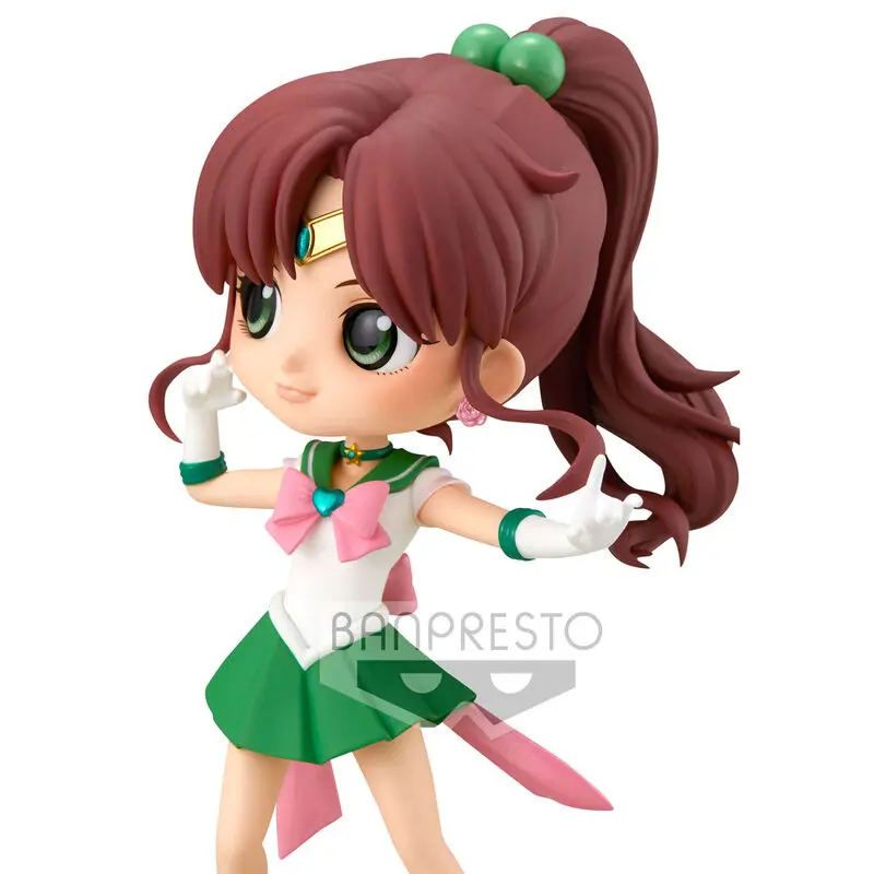 Sailor Moon Eternal The Movie Q Posket Mini Figure Super Sailor Jupiter Ver. A 14 cm product photo