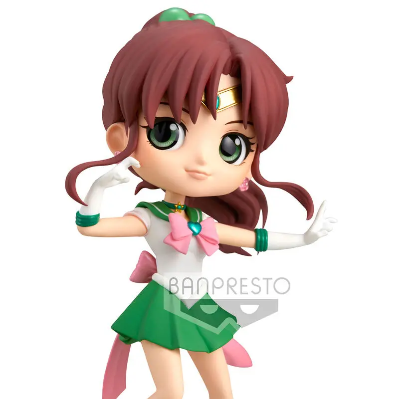 Sailor Moon Eternal The Movie Q Posket Mini Figure Super Sailor Jupiter Ver. A 14 cm product photo