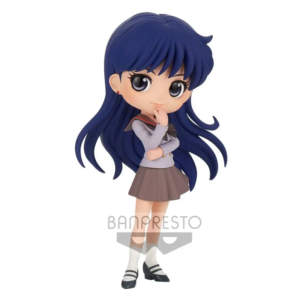Sailor Moon Eternal The Movie Q Posket Mini Figure Rei Hino Ver. B 14 cm product photo