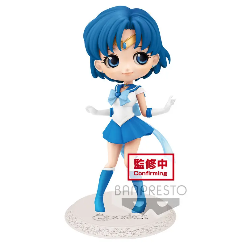 Sailor Moon Eternal The Movie Q Posket Mini Figure Sailor Mercury Ver. A 14 cm product photo