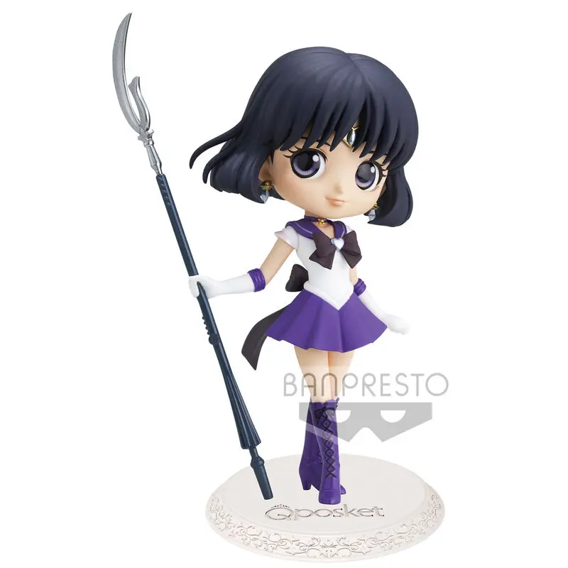 Sailor Moon Eternal The Movie Q Posket Mini Figure Super Sailor Saturn Ver. A 14 cm product photo
