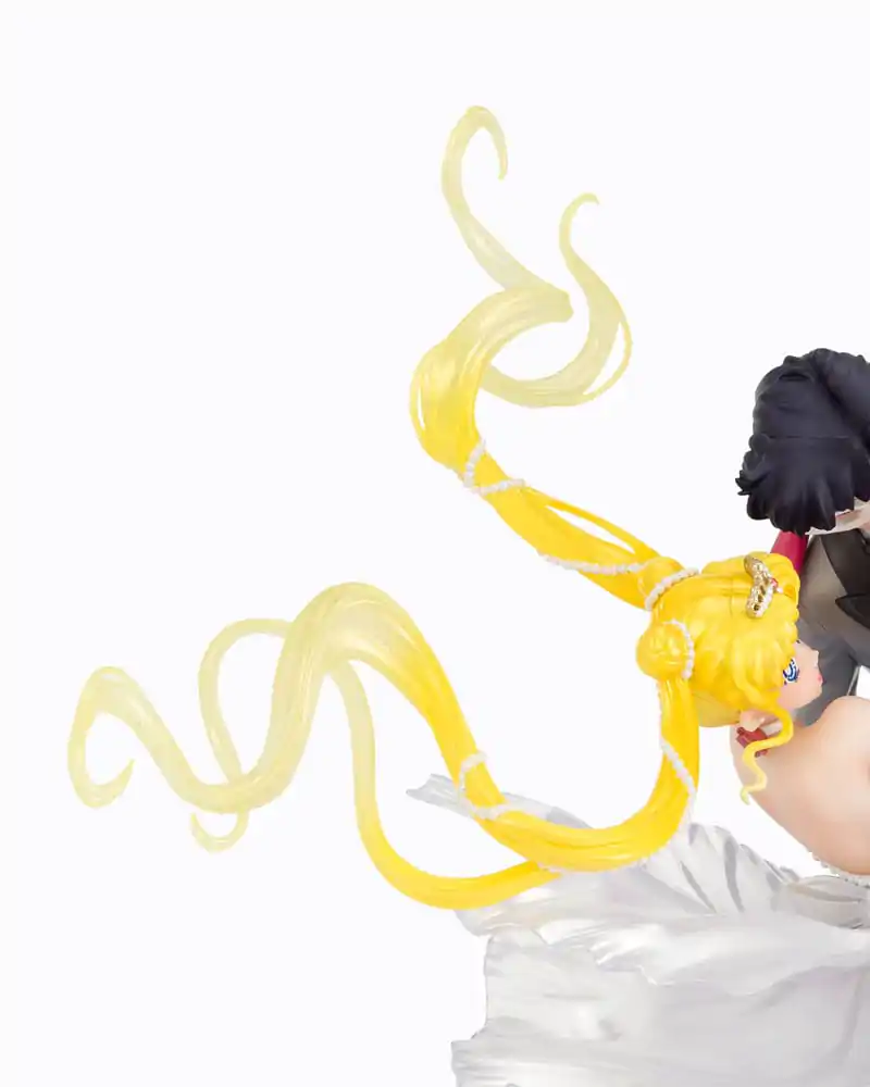 Sailor Moon FiguartsZERO Chouette PVC Statue Usagi &amp; Tuxedo Mask Moonlight Glow Edition 24 cm product photo