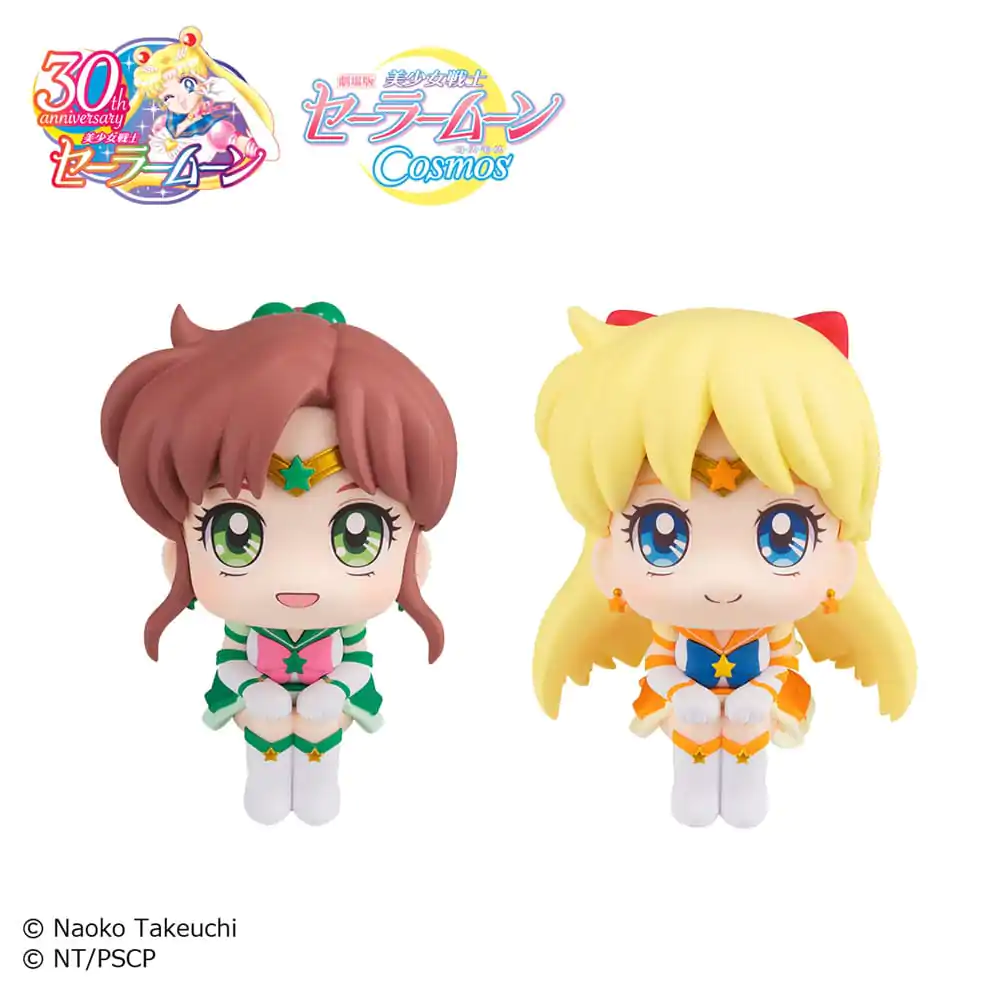 Sailor Moon Look Up PVC Statue Eternal Sailor Jupiter & Eternal Sailor Venus 11 cm termékfotó