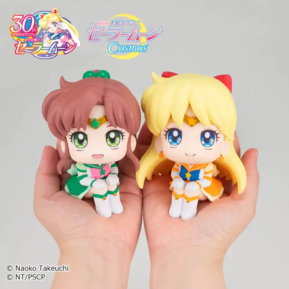 Sailor Moon Look Up PVC Statue Eternal Sailor Jupiter & Eternal Sailor Venus 11 cm termékfotó