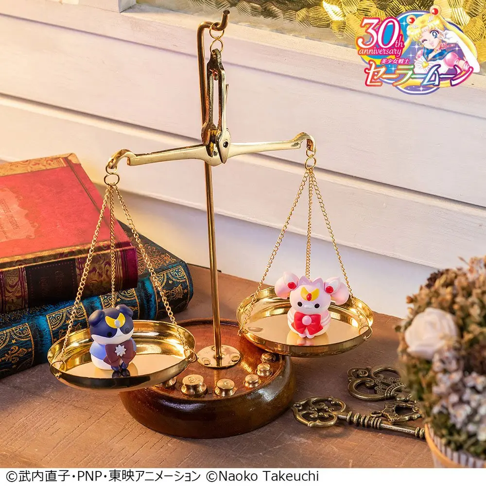 Sailor Moon Mega Cat Project Trading Figures Sailor Mewn Vol. 2 Special Set 3 cm product photo