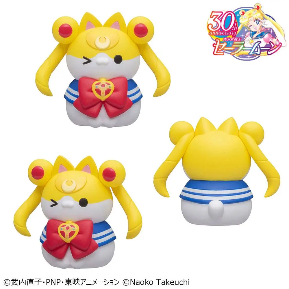 Sailor Moon Mega Cat Project Trading Figures Sailor Mewn Vol. 2 Special Set 3 cm product photo