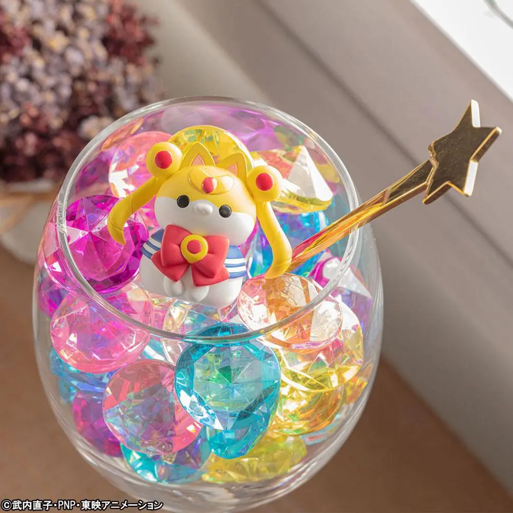 Sailor Moon Mega Cat Project Trading Figures Sailor Mewn Special Set 3 cm product photo