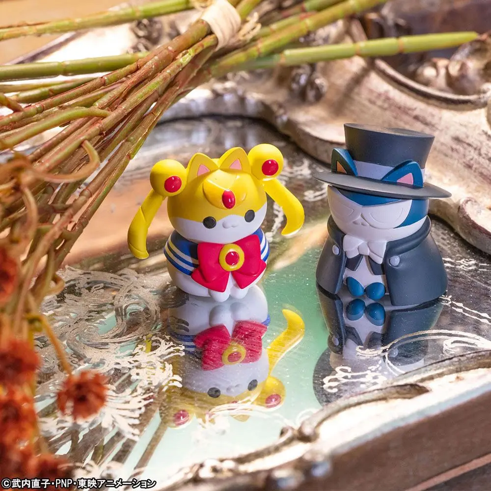 Sailor Moon Mega Cat Project Trading Figures Sailor Mewn Special Set 3 cm product photo