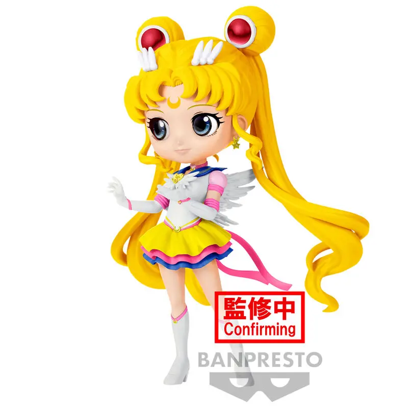 Sailor Moon Pretty Guardian Cosmos the Movie Eternal Sailor Moon Ver.A Q posket figure 14cm product photo