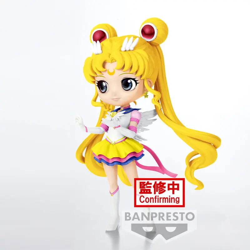Sailor Moon Pretty Guardian Cosmos the Movie Eternal Sailor Moon Ver.A Q posket figure 14cm product photo