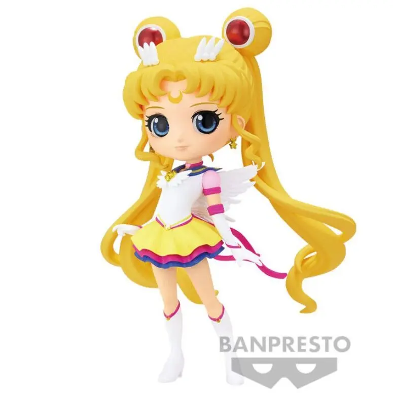 Sailor Moon Pretty Guardian Cosmos the Movie Eternal Sailor Moon Ver.B Q posket figure 14cm product photo