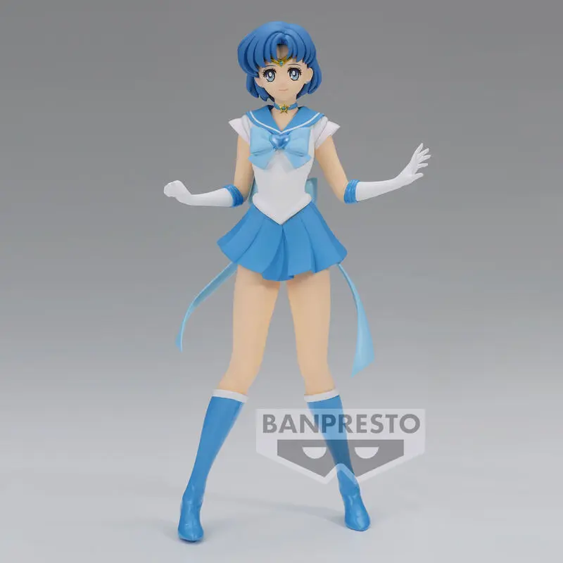 Sailor Moon Pretty Guardian Super Sailor Mercury Ver.A figure 23cm product photo