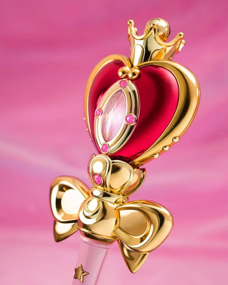 Sailor Moon Proplica Replica 1/1 Spiral Heart Moon Rod Brilliant Color Edition 48 cm product photo