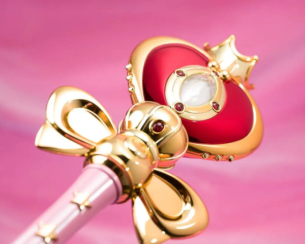 Sailor Moon Proplica Replica 1/1 Spiral Heart Moon Rod Brilliant Color Edition 48 cm product photo