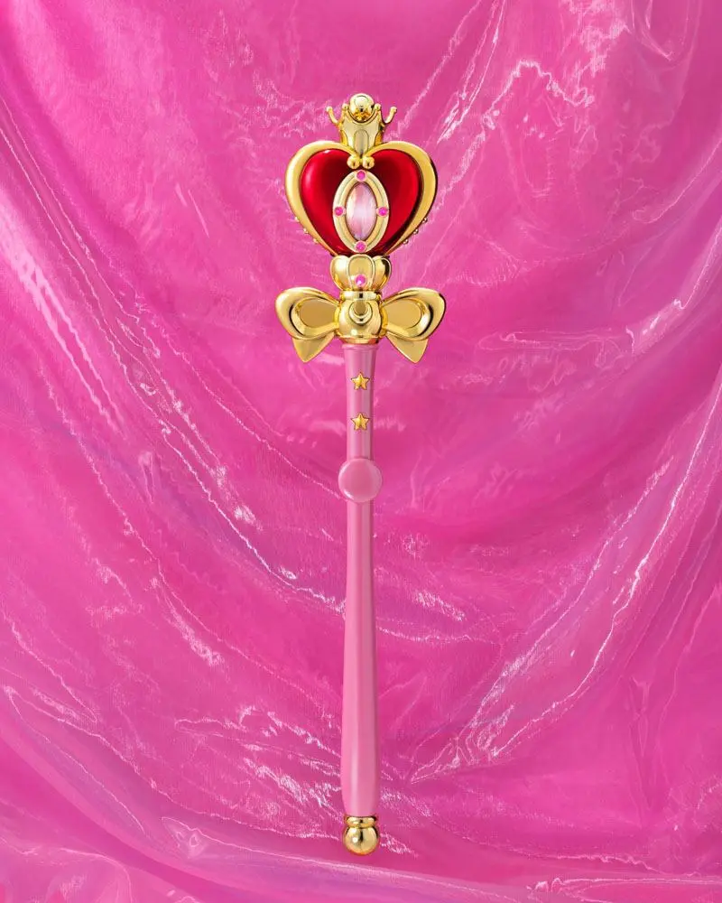 Sailor Moon Proplica Replica 1/1 Spiral Heart Moon Rod Brilliant Color Edition 48 cm product photo