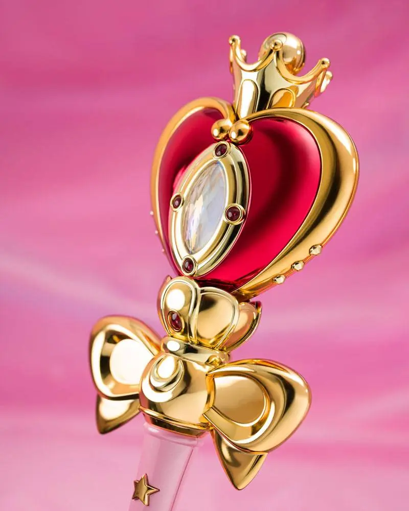 Sailor Moon Proplica Replica 1/1 Spiral Heart Moon Rod Brilliant Color Edition 48 cm product photo