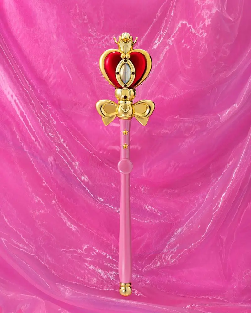 Sailor Moon Proplica Replica 1/1 Spiral Heart Moon Rod Brilliant Color Edition 48 cm product photo