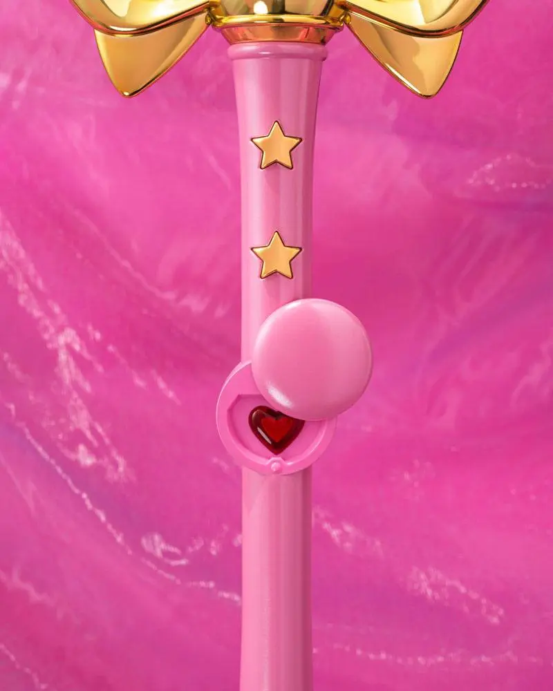 Sailor Moon Proplica Replica 1/1 Spiral Heart Moon Rod Brilliant Color Edition 48 cm product photo