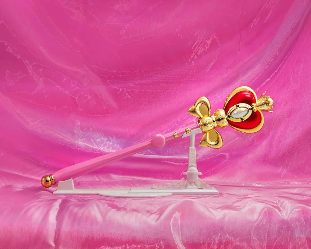 Sailor Moon Proplica Replica 1/1 Spiral Heart Moon Rod Brilliant Color Edition 48 cm product photo