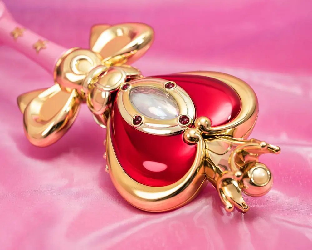 Sailor Moon Proplica Replica 1/1 Spiral Heart Moon Rod Brilliant Color Edition 48 cm product photo