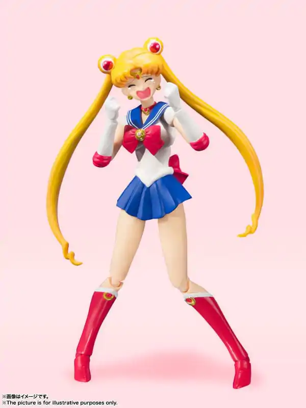 Sailor Moon S.H. Figuarts Action Figure Sailor Moon Animation Color Edition 14 cm termékfotó